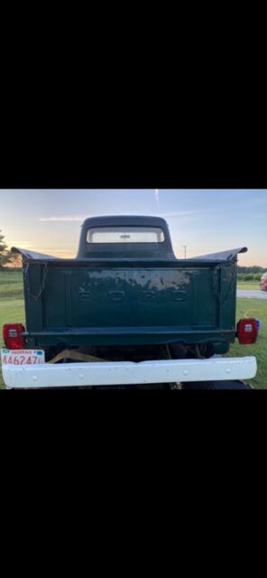 1955 ford f100 pickup green rwd manual