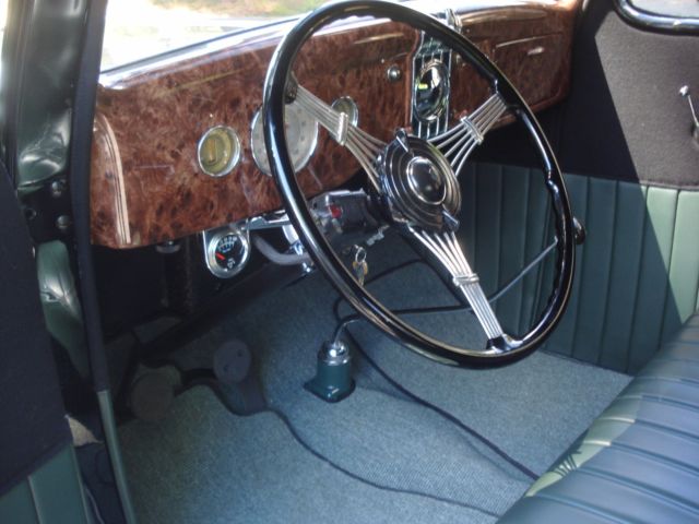 1936 ford delux 5/w coupe vintage hot rod