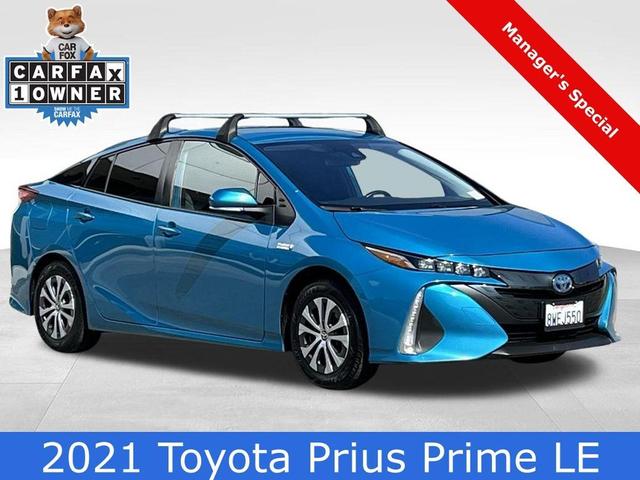 2021 toyota prius prime le