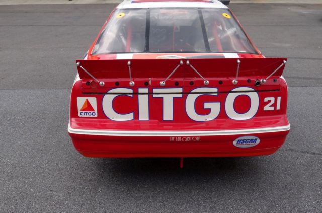nascar, wood brothers, citgo, road race chassis