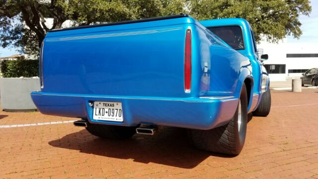 1969 chevy c-10 c10 pro touring hot rod truck narrowed rear end - no reserve!