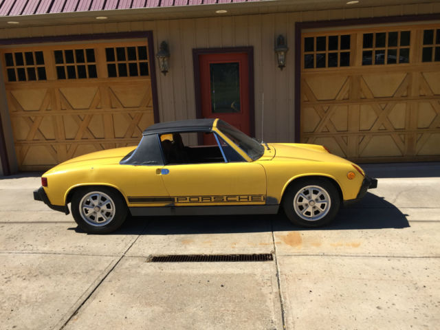 porsche 914 targa 1.8 l 1974 garage find! one owner!!!! no reserve !!!!