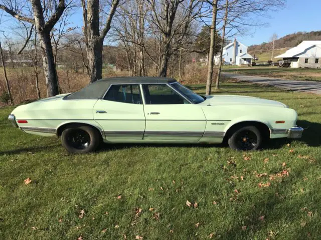 1973 ford gran torino 4 door sedan the big lebowski replica dude's car 351c