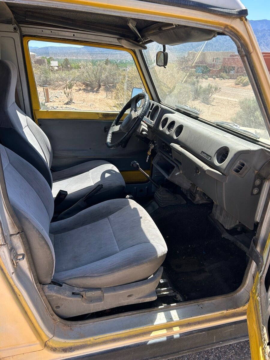 1986 suzuki samurai yellow 4wd manual