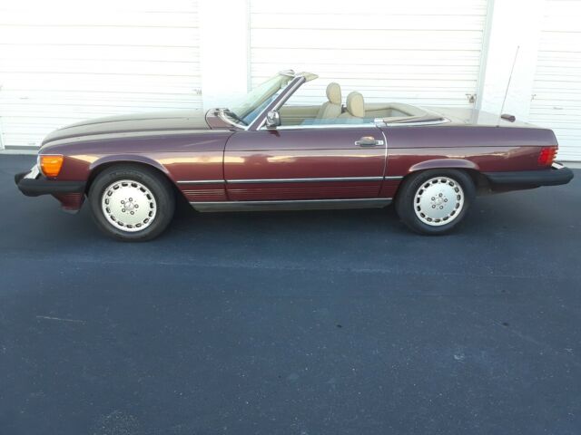 1988 mercedes 560sl convertible, hard & soft top, clean, 167k - $9999