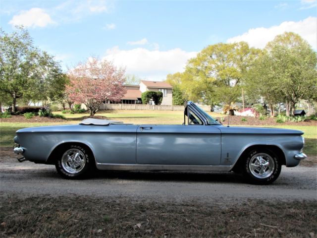 beautiful 1963 chevrolet corvair spyder convertible "no reserve"