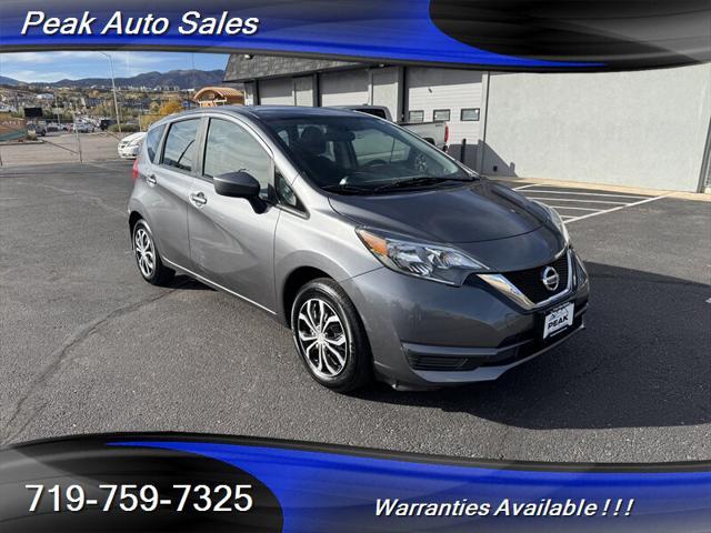2017 nissan versa note sv
