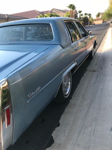 rare triple blue 1979 cadillac sedan deville d'elegance - sunroof !