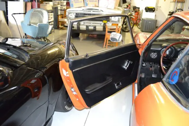 1972 nissan datsun 240z 53694 miles orange coupe 2.4l m