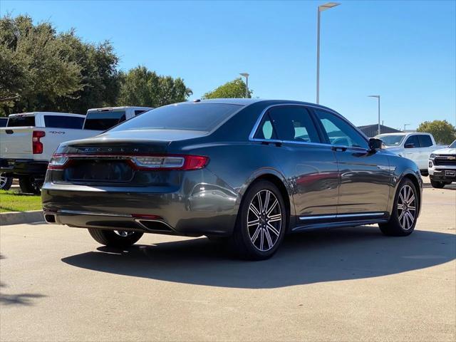 2017 lincoln continental reserve