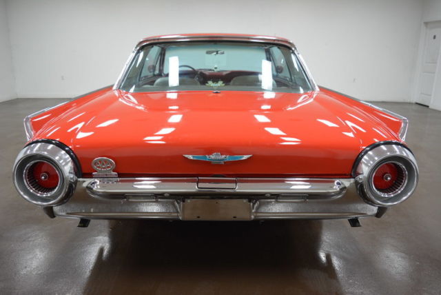 1961 ford thunderbird 70225 miles red 390 v8 fmx automatic
