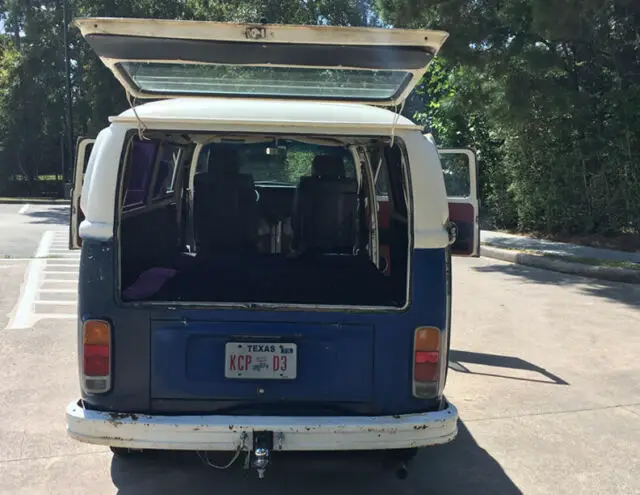 1978 vw deluxe bay window bus