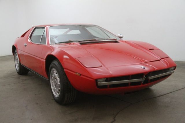 75 maserati merak power windows ac campagnolo wheels presentable potential