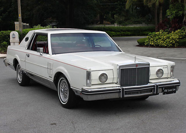 luxury group low mile survivor - moonroof - 1981 lincoln mark vi - 59k mi