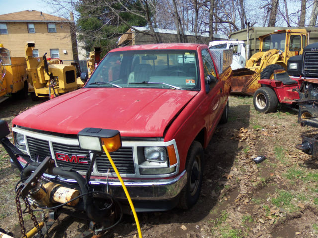 l@@k gmc 1500 long bed 4x4 with 7.5 meyers p.a. plow in nj