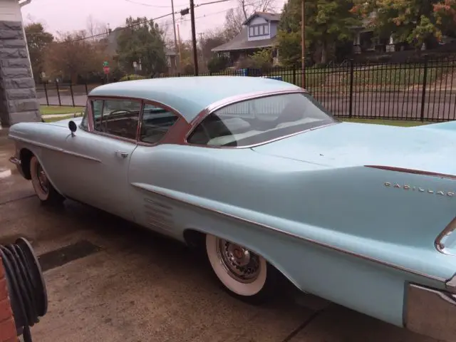 1958 cadillac coupe deville 2 door
