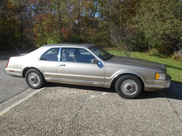 1988 lincoln mk vii bill blass edition