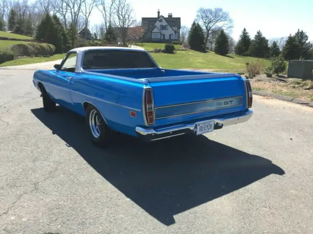 1970 ford ranchero cobra jet (tribute) 351 v8 automatic