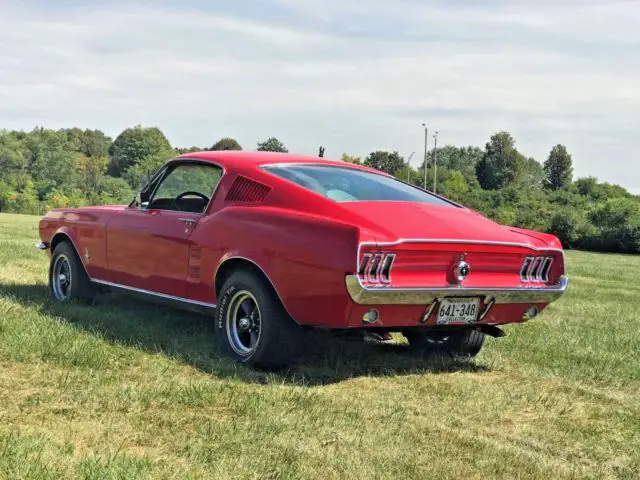 1967 ford mustang fastback 1 owner c code 289 ca car factory a/c disc brakes!