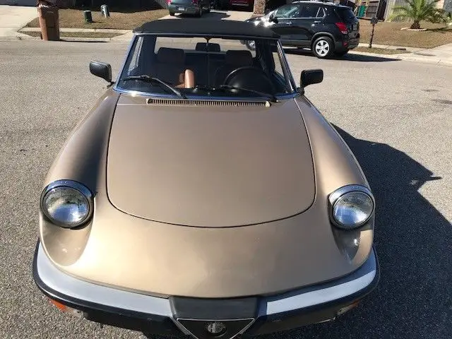 1986 alfa romeo spider veloce 48k original miles factory air