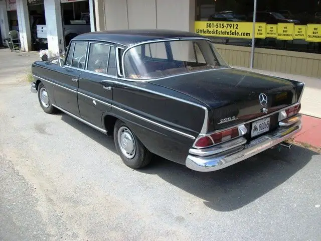 1965 mercedes benz 220s sedan 4 door rebuilt engine all original ratrod build