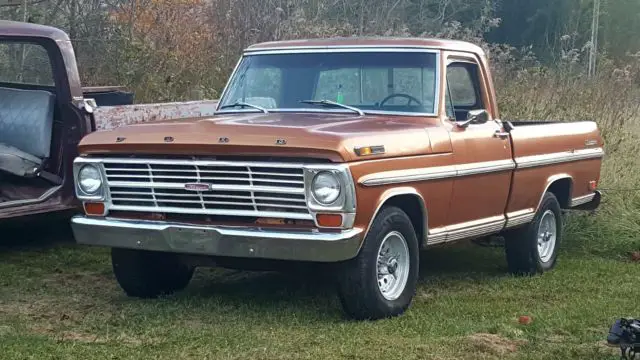 old school resto-mod short bed truck