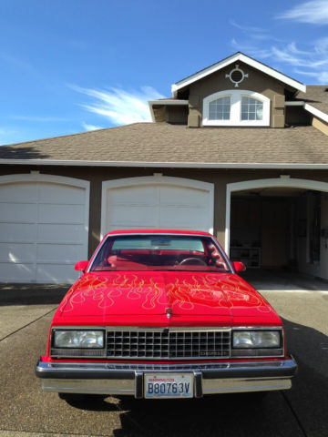 1986 chevrolet el camino hot rod
