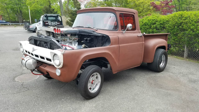 mechanically perfect, reliable very cool looking 57 f-100 people gravitate to it