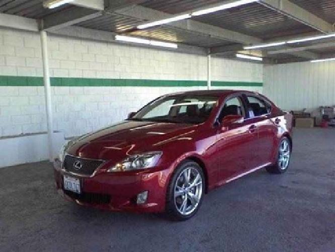 2010 lexus is is 250 sport sedan 4d in sacramento, ca