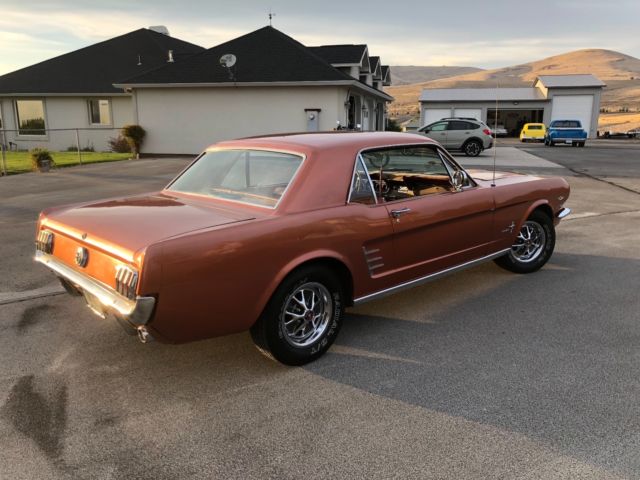 1966 ford mustang coupe 289 with pony interior and exterior trim package