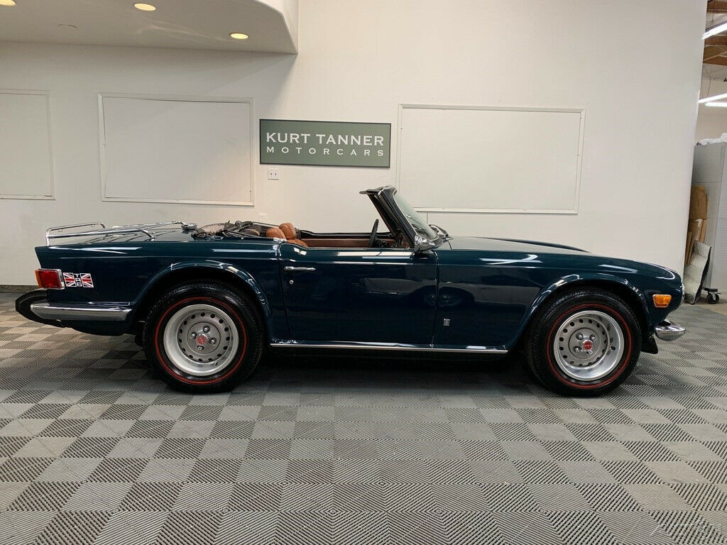 1974 triumph tr-6. lovely original car with one repaint showing 71,866 miles