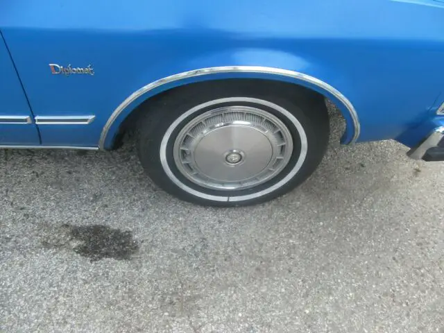1979 dodge diplomat 2 door hard to fine original good driver