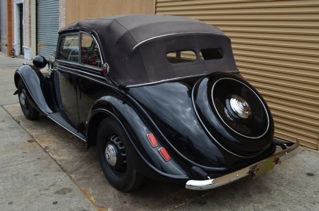 1939 bmw 326 convertible 0 black convertible 4-speed manual