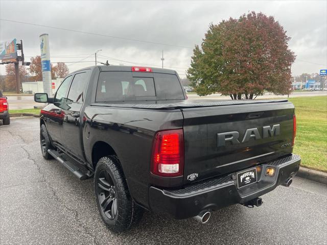 2018 ram 1500 night crew cab 4x4 5'7' box