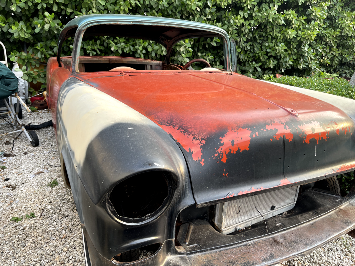 1955 chevy belair project vehicle