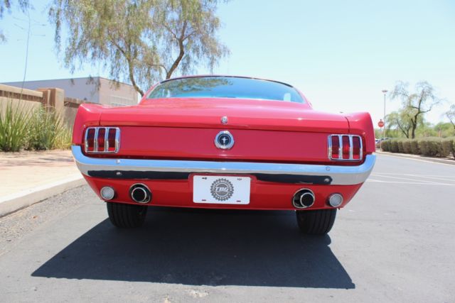 1965 ford mustang gt fastback 289 ci v-8, 4-speed, 4 bbl, disc brakes