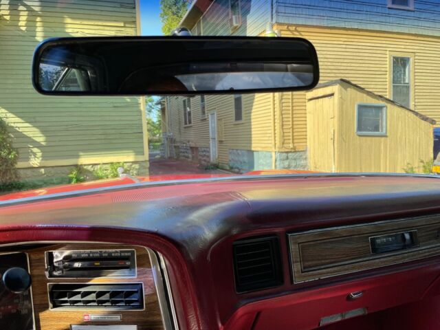 1975 pontiac grand ville convertible red rwd automatic brougham