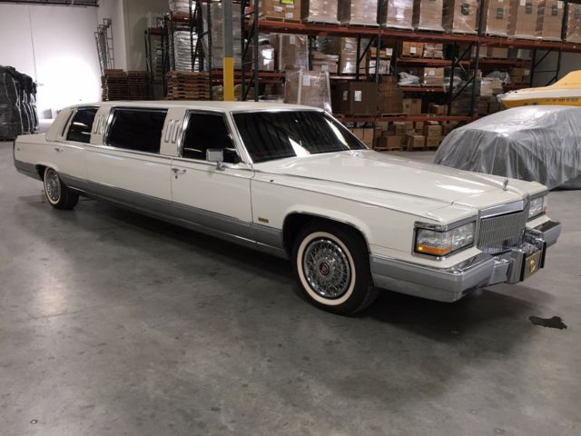 1990 fleetwood brougham limousine “beautiful condition inside and out!