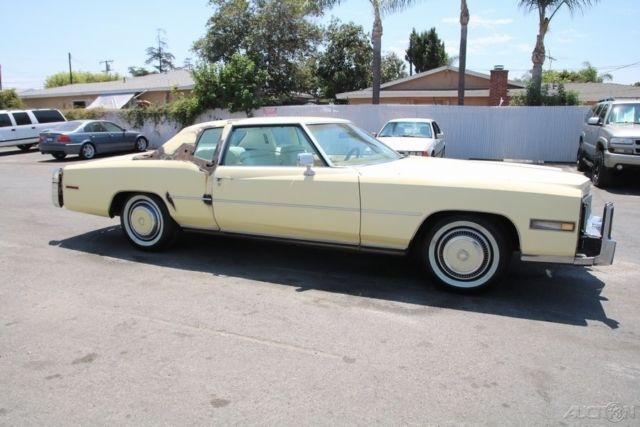 1977 cadillac eldorado automatic 8 cylinder no reserve