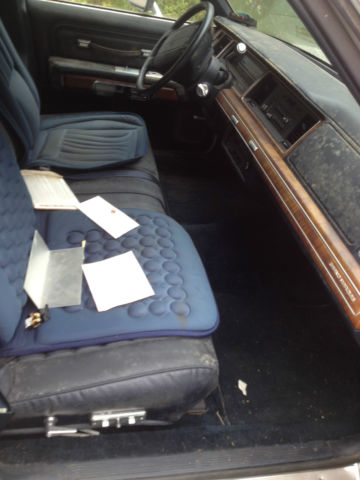 barn find low mileage: vintage 1991 classic car grand marquis ls 4-door sedan