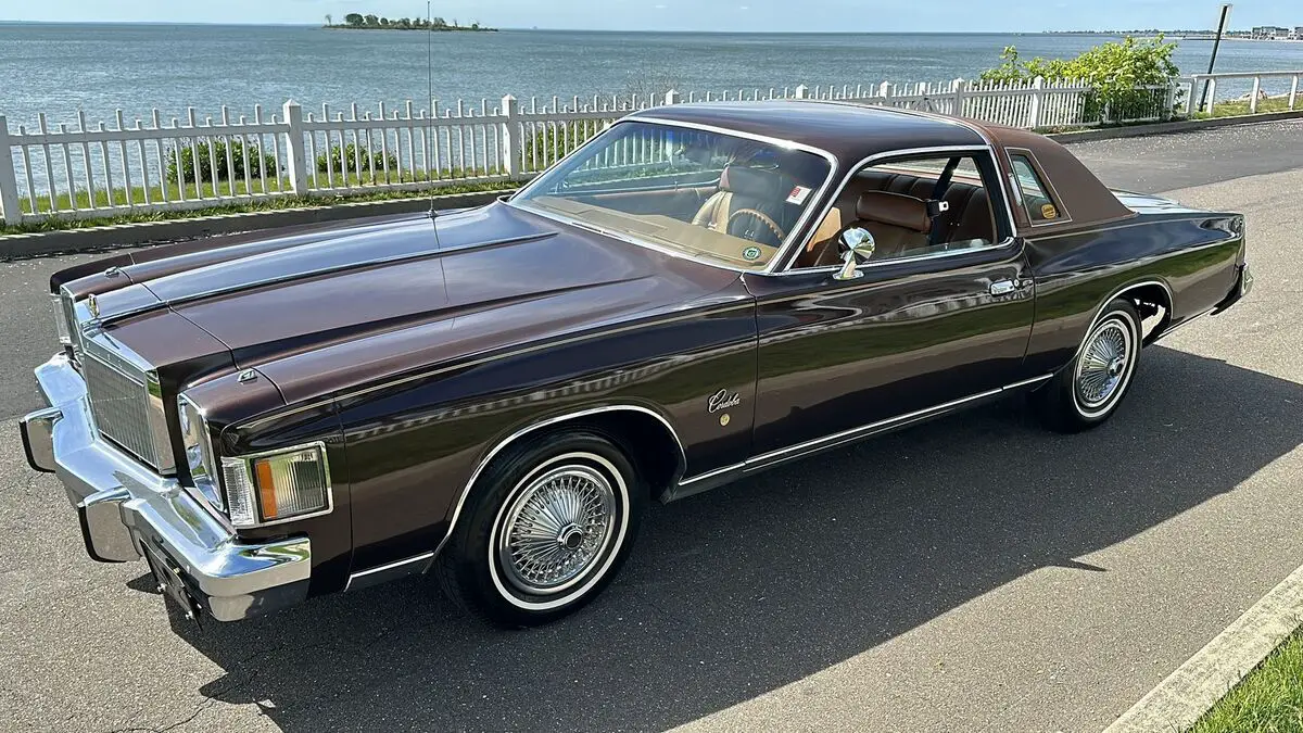 1978 chrysler cordoba 400 auto a/c 52,000 mi (corinthian leather)
