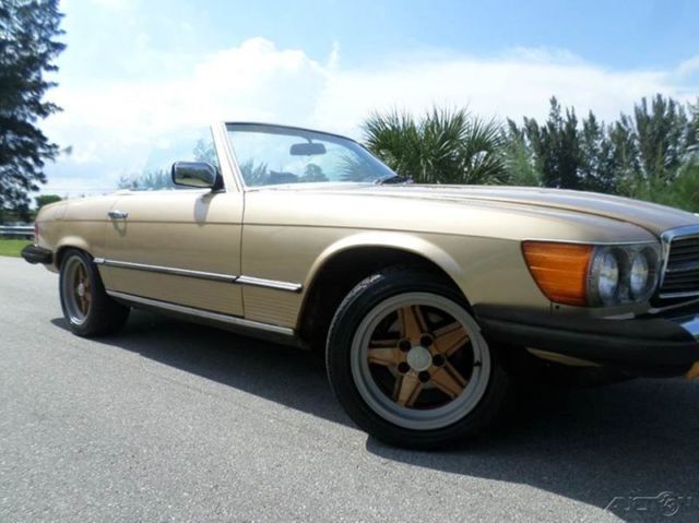 1982 mercedes benz 380sl convertible 3.8l v8 automatic 2 tops