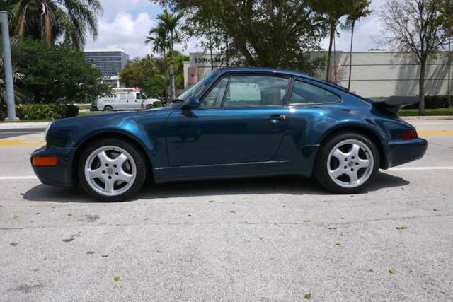 porsche 911 turbo (964) amazon green metallic