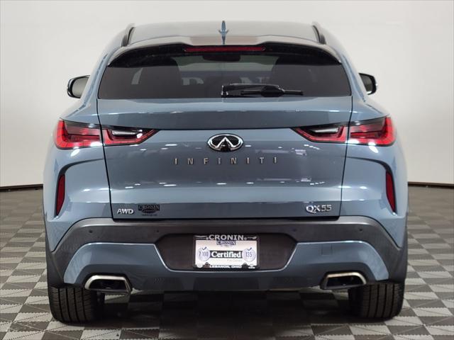 2022 infiniti qx55 sensory