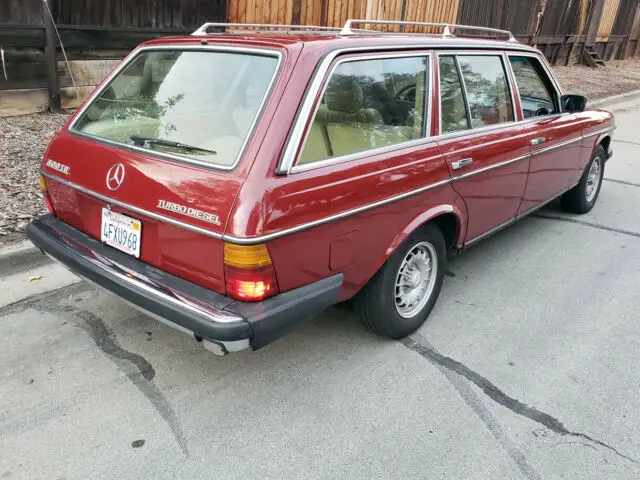 vintage rust-free 1985 mercedes benz 300 td turbodiesel california wagon!