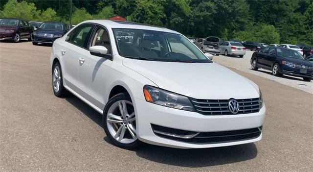 2014 volkswagen passat 2.0l tdi dsg se w/sunroof