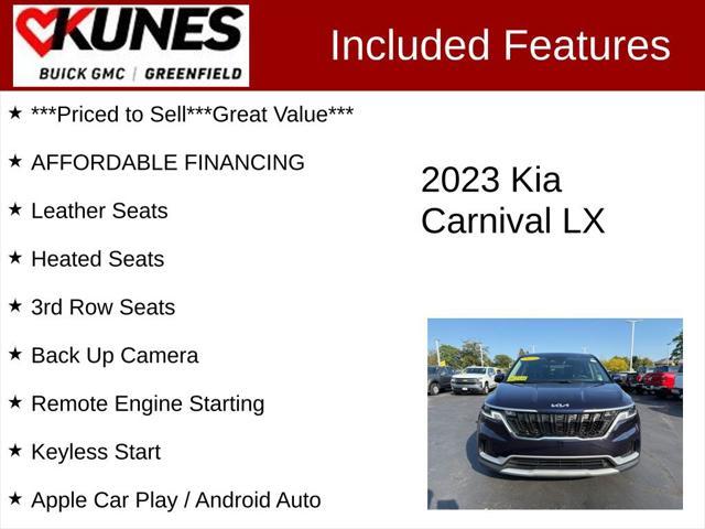 2023 kia carnival lx