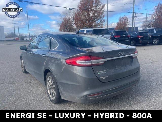 2017 ford fusion energi se luxury