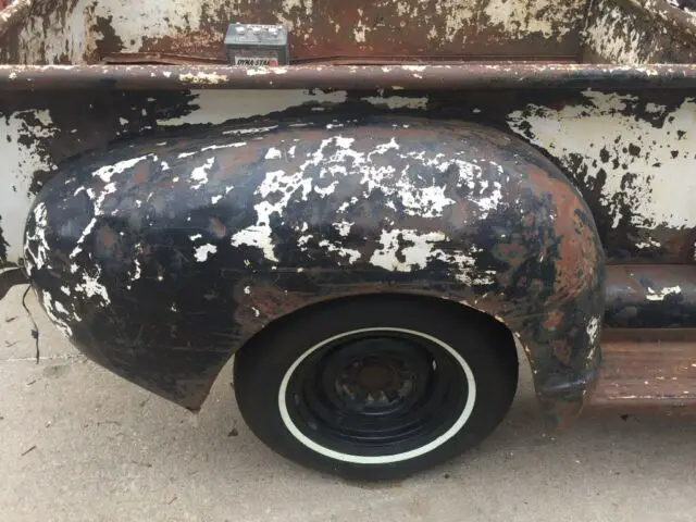 1950 chevrolet 3100 pickup chevy 1/2 ton short box 47 48 49 50 51 52 53 patina