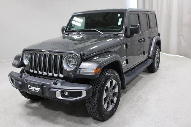 used 2018 jeep wrangler 4wd unlimited sahara fargo, nd 58103 for sale in fargo, north dakota